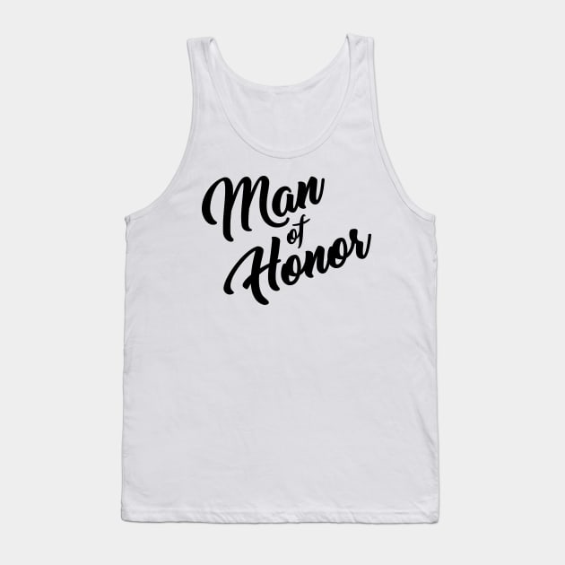 Man of Honor Tank Top by One30Creative